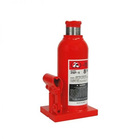 ZNP-8 Steel Base Bottle Jack, 8 Ton